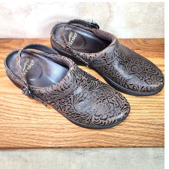 Strappy Back Slip On Dansko Clogs for Women - Size US 5.5-6 / EU 36 - Picture 5 of 10